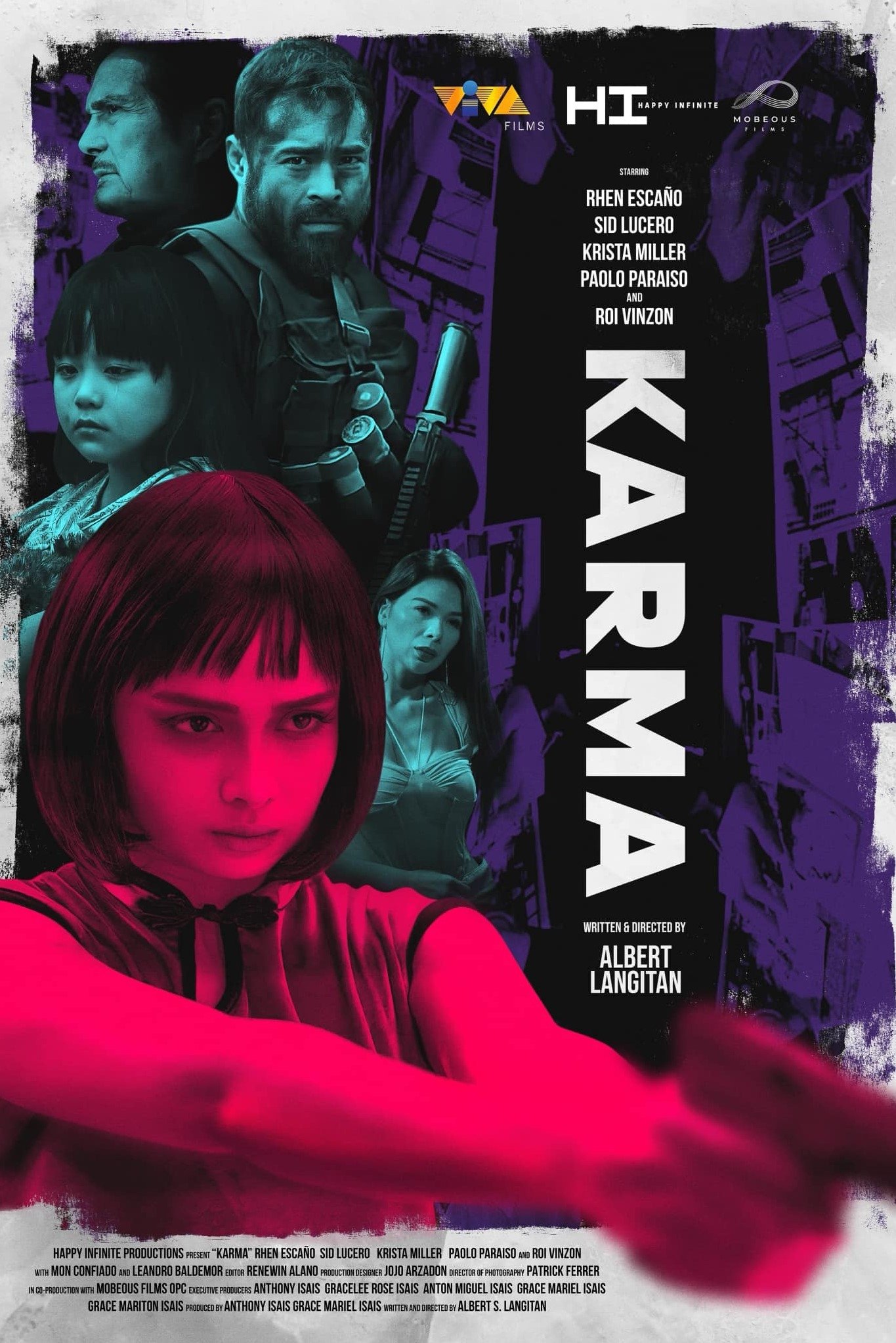 Karma Hindi Dubbed Movie Poster (2024)