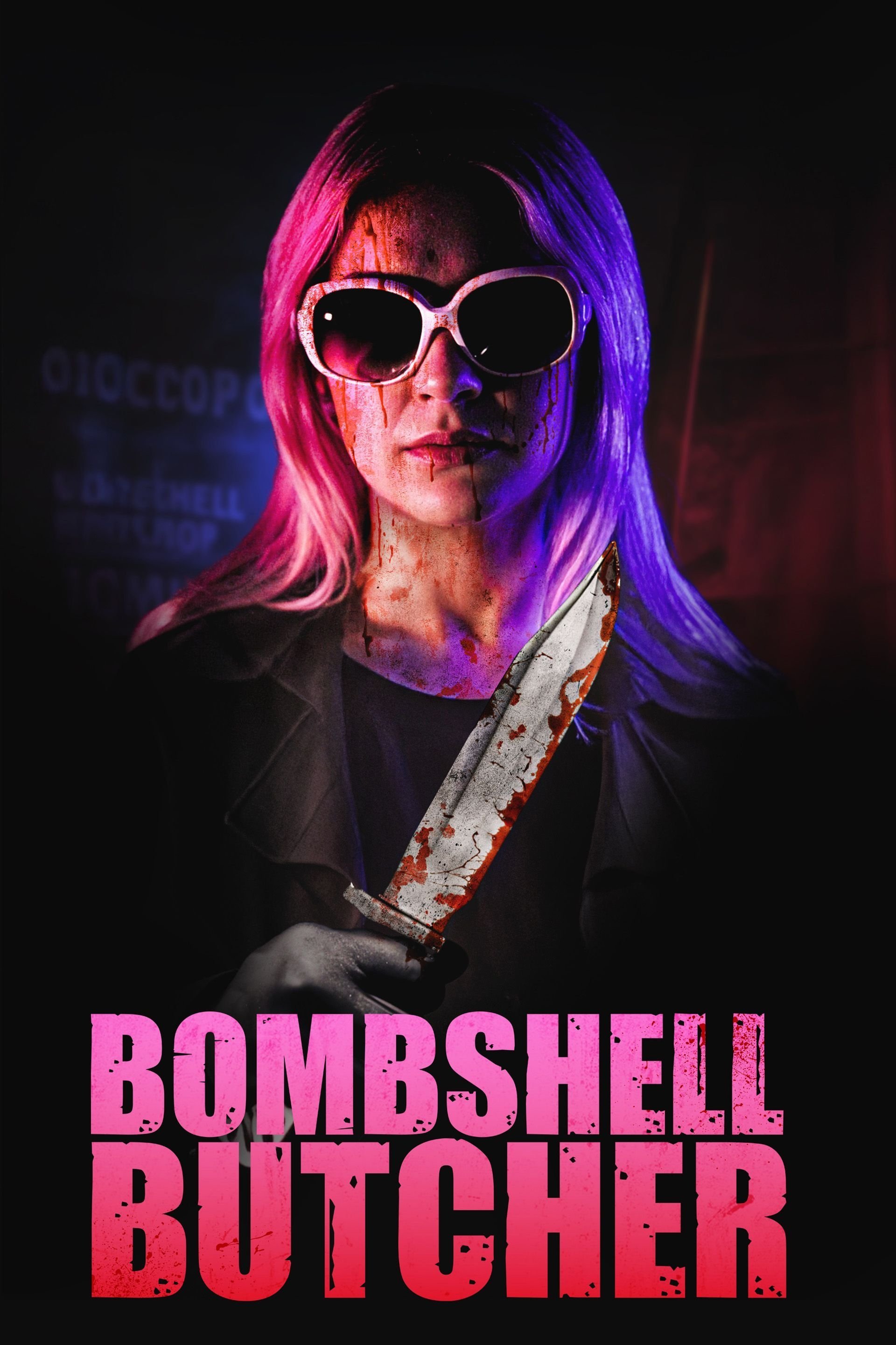 The Bombshell Butcher Hindi Dubbed Movie Poster (2025)